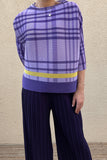 Aliyah 3/4 Sleeve With Checkered Top