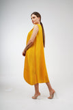 Honey Mustard (01) | Pleated Dress
