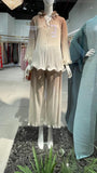 Beige with Cream