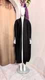 Abaya Bahraini Cut Pleated