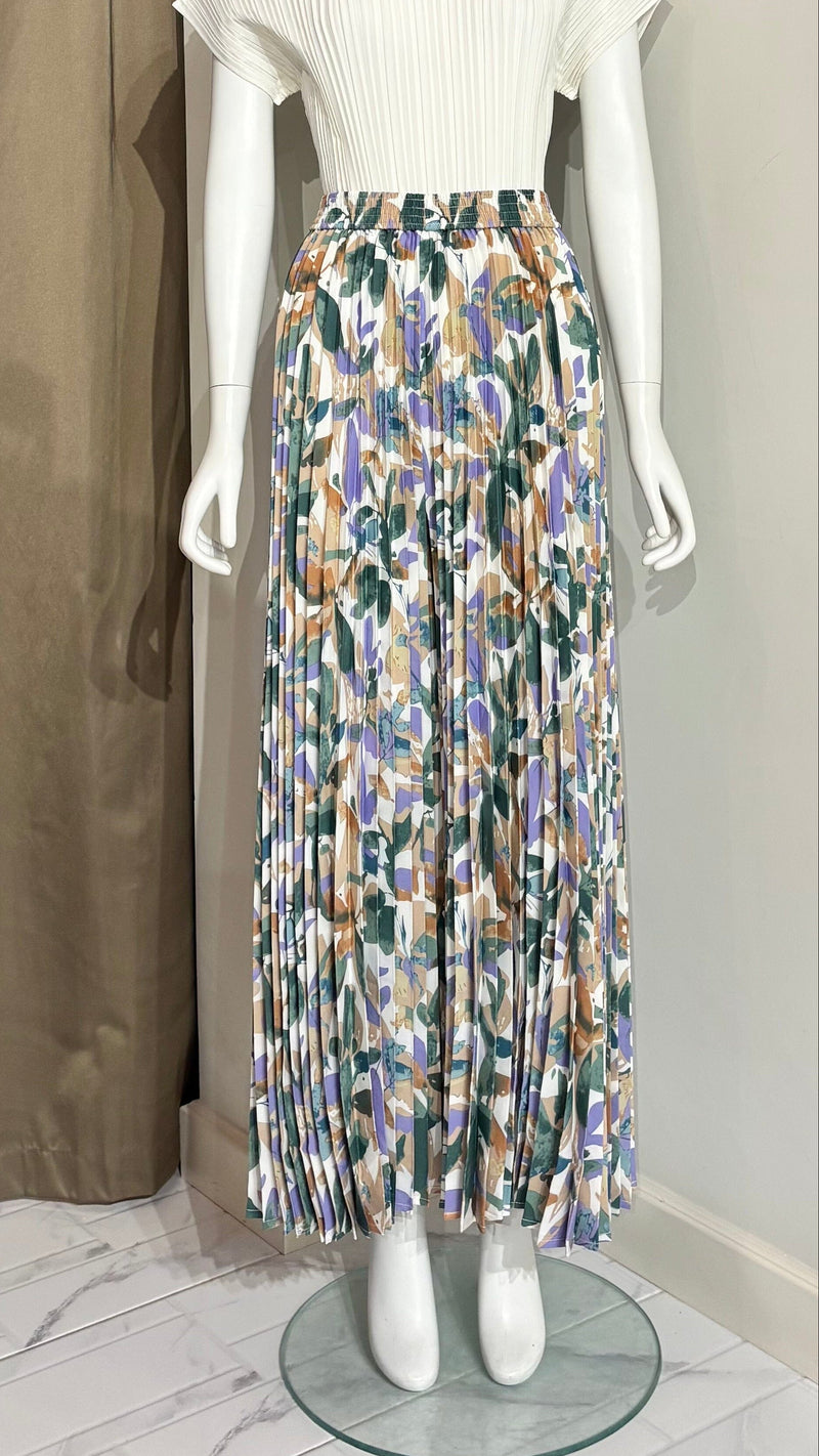 Light purple with Brown