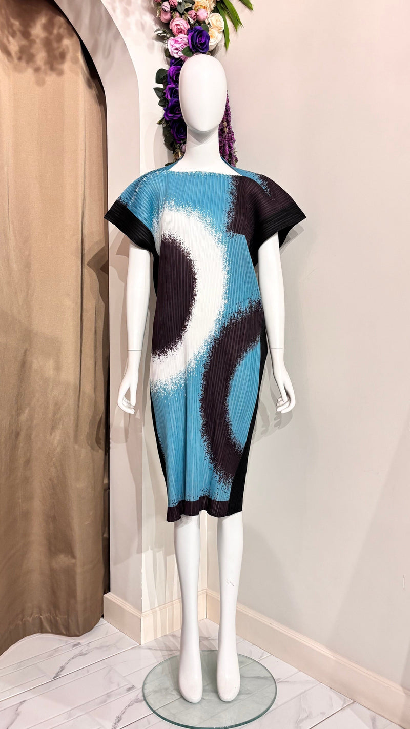 Dress Turquoise-Black