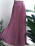 Andrea Big Pleat A-line Skirt - Alita Pleat