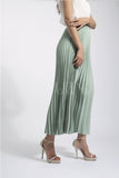 Andrea Big Pleat A-line Skirt - Alita Pleat