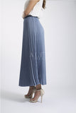 Andrea Big Pleat A-line Skirt - Alita Pleat