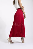 Andrea Big Pleat A-line Skirt - Alita Pleat
