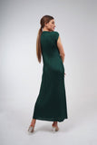 Emerald Green (00) | Pleated Dress