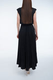 Black (00) | Pleated Dress