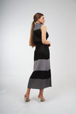 Grey (00) | Pleated Dress