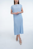 Baby blue (05) | Pleated Dress