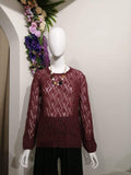 Adelyn Faux Wooly Sweater