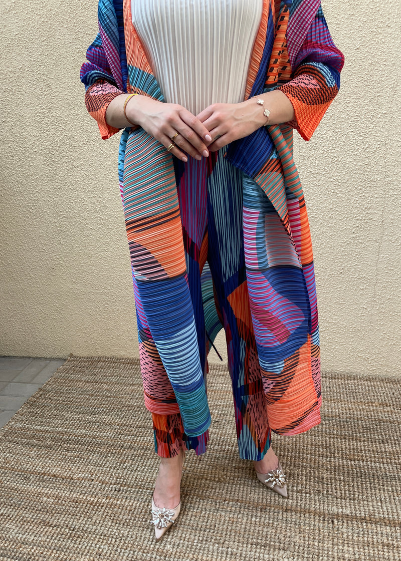 Orange (01) with Baby Blue (03)