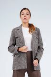 Eunice Button-up Jacket With Front Pockets