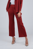 Petra Straight-Cut Pleated Pants