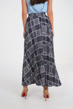 Navy with Polkadots