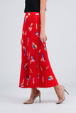 Red with print
