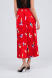 Red with print