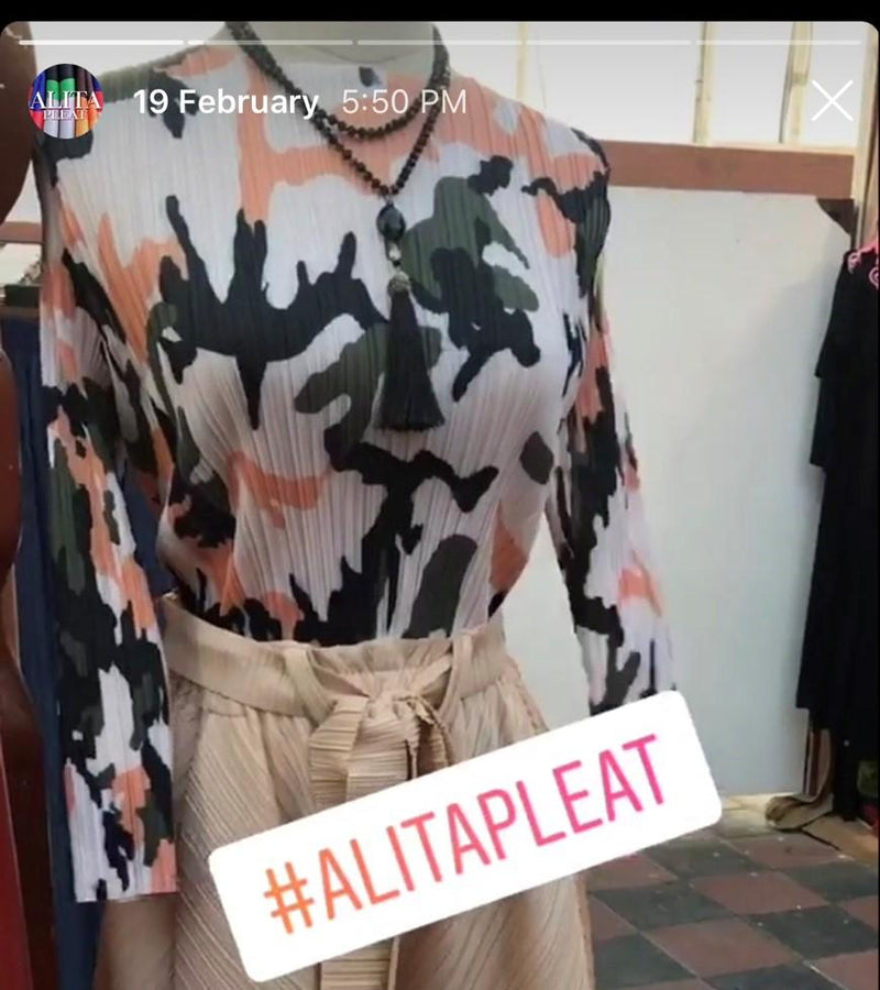 Malford Blouse - Alita Pleat