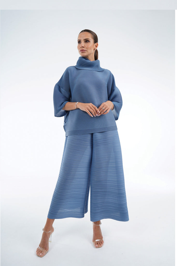 Baby Blue (00) | Dress Pleated