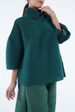 Emerald Green (01) | Dress Pleated