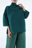 Emerald Green (01) | Dress Pleated