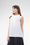 Alexia Double Collar Sleeveless Top