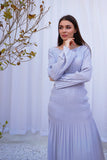 Baby blue (01) | Pleated Dress